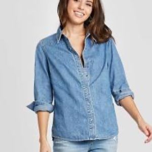 Vintage Denim Long-Sleeve